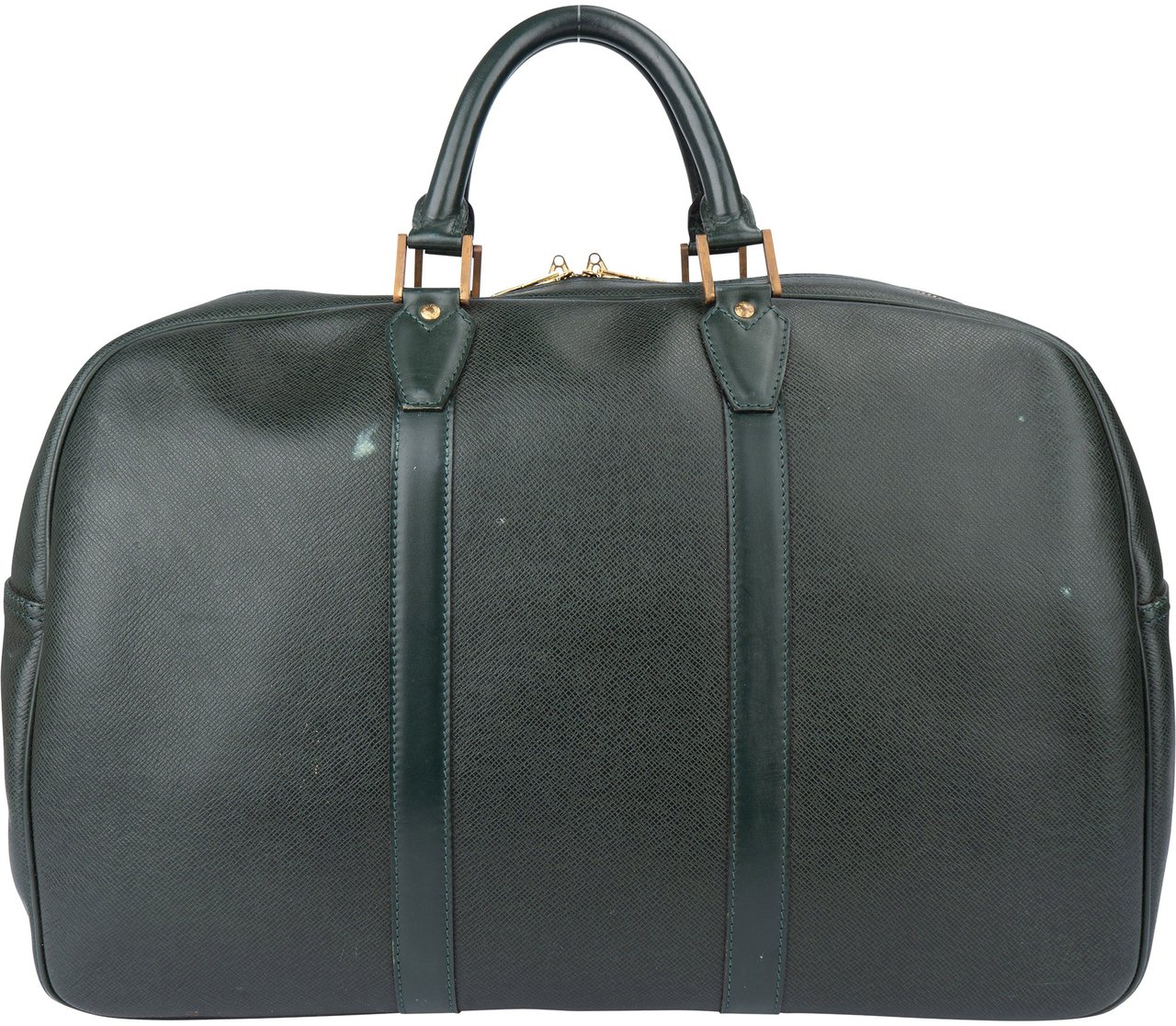 Louis Vuitton Louis Vuitton Vert Taiga Leather Kendall 45 Travel Bag Groen