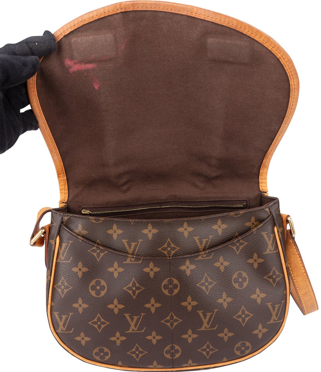 Louis Vuitton Louis Vuitton Canvas Monogram Menilmontant PM Crossbody Bag Bruin