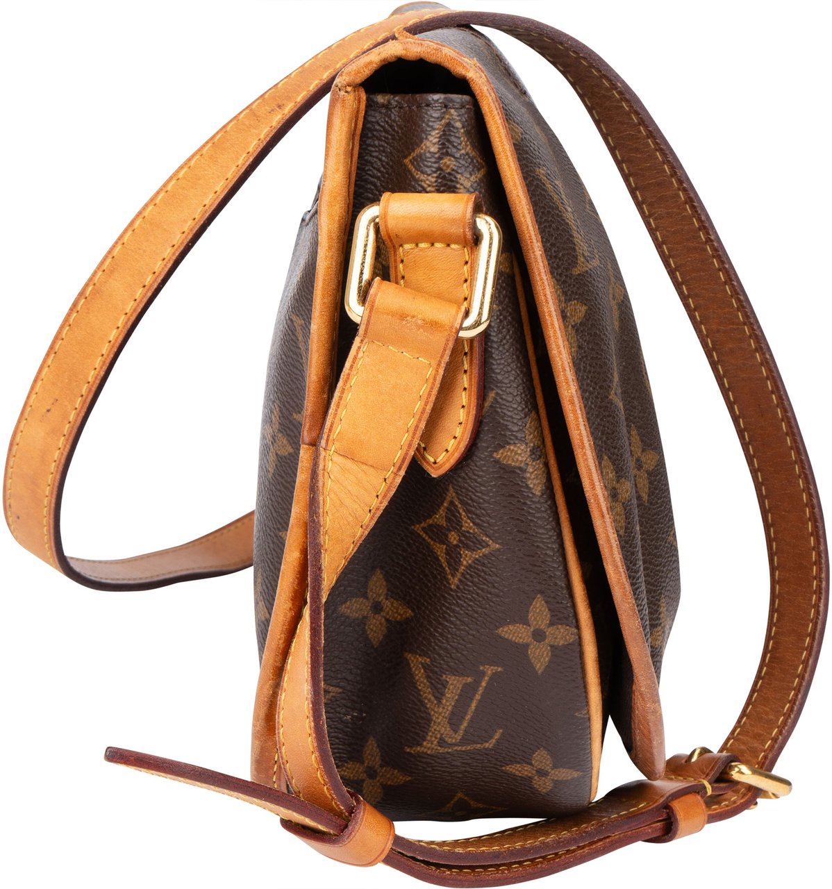 Louis Vuitton Louis Vuitton Canvas Monogram Menilmontant PM Crossbody Bag Bruin