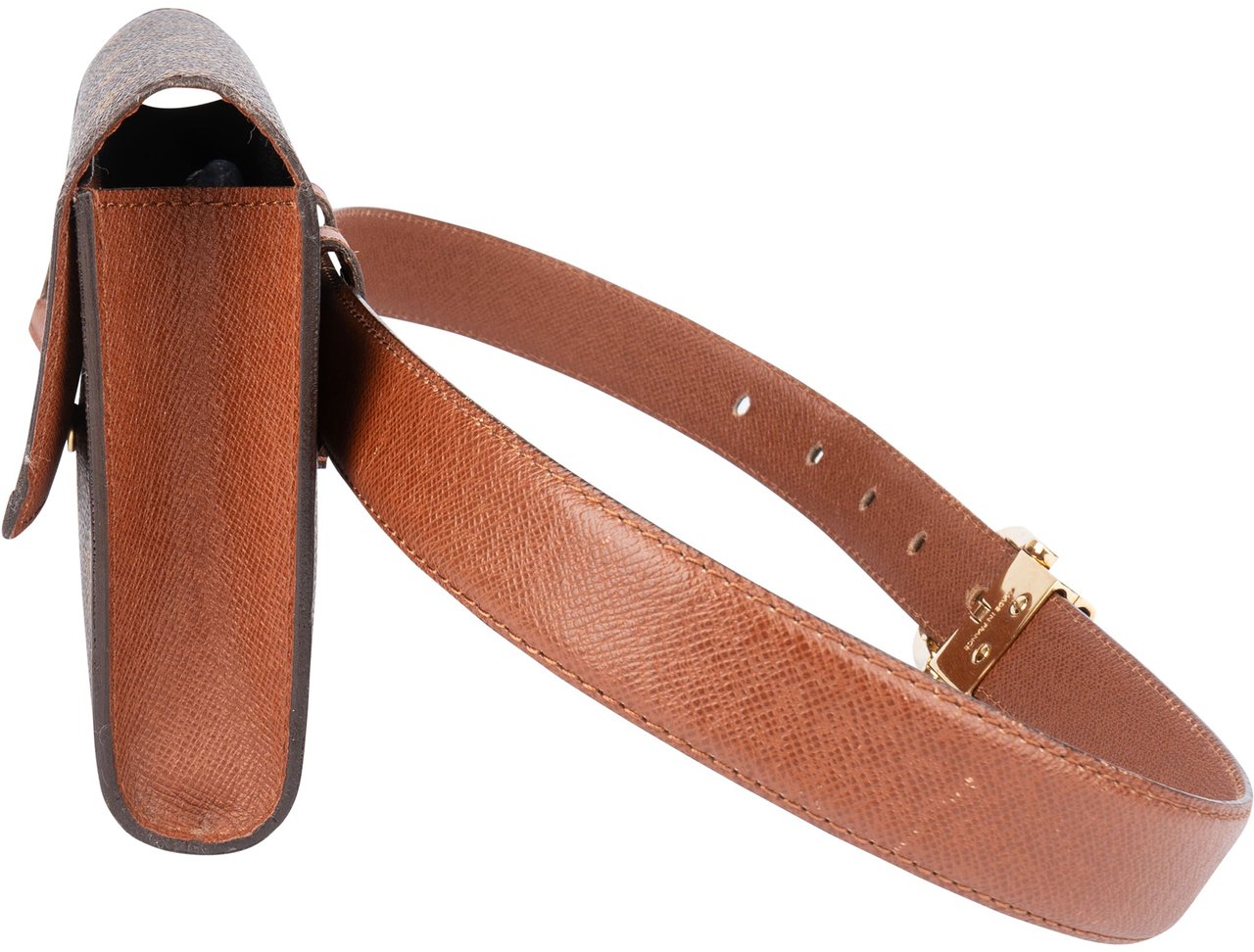 Louis Vuitton Louis Vuitton Canvas Monogram Arche Bumbag Bruin