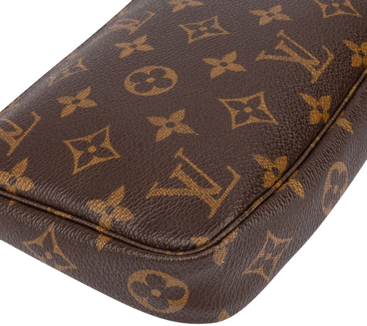 Louis Vuitton Louis Vuitton Canvas Monogram Pochette Accessoire Handbag Bruin