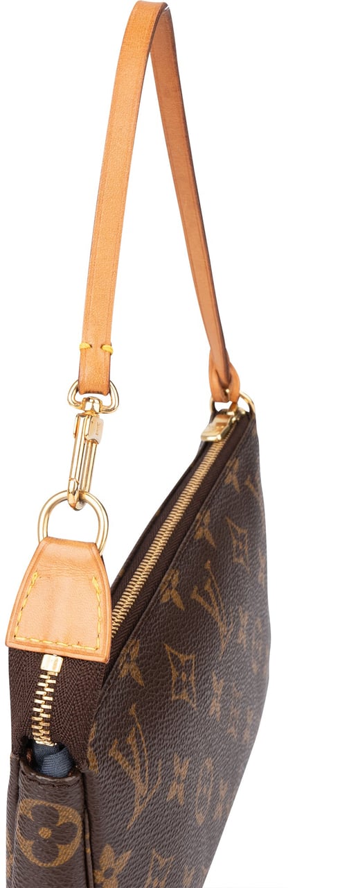 Louis Vuitton Louis Vuitton Canvas Monogram Pochette Accessoire Handbag Bruin
