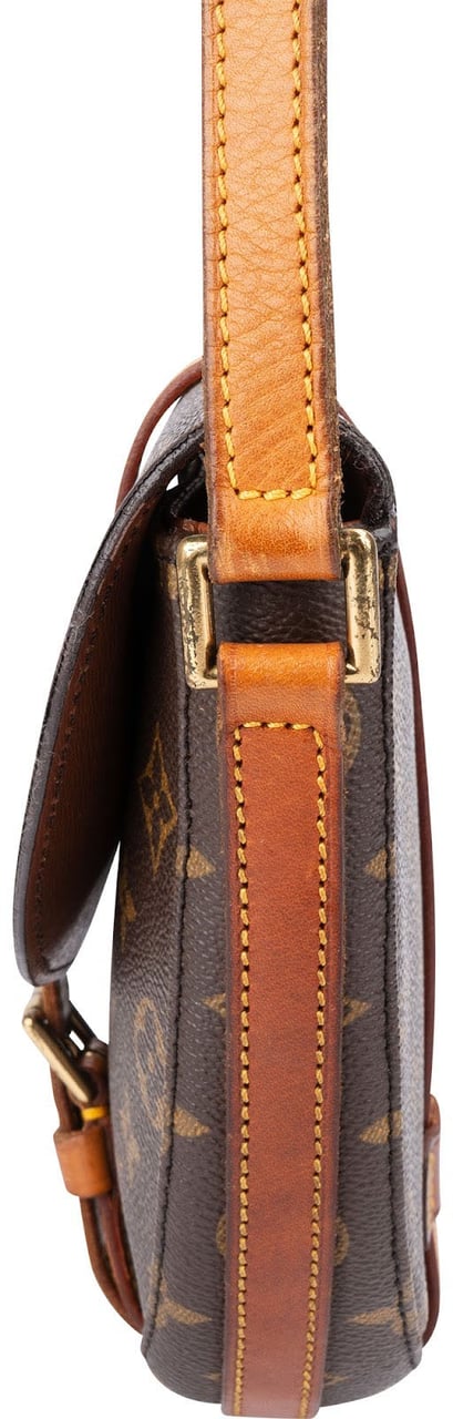 Louis Vuitton Monogram Canvas Chantilly PM Crossbody Bag Bruin
