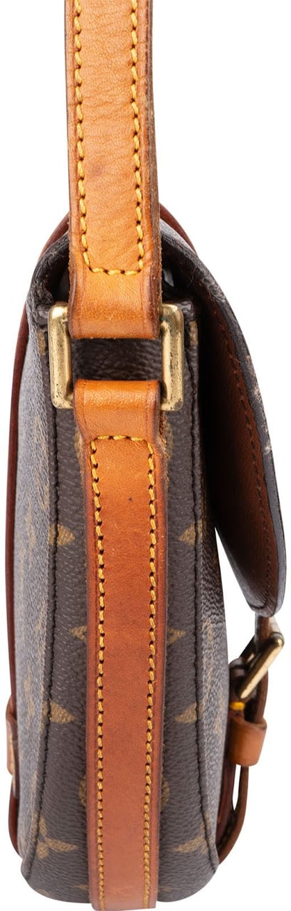 Louis Vuitton Monogram Canvas Chantilly PM Crossbody Bag Bruin