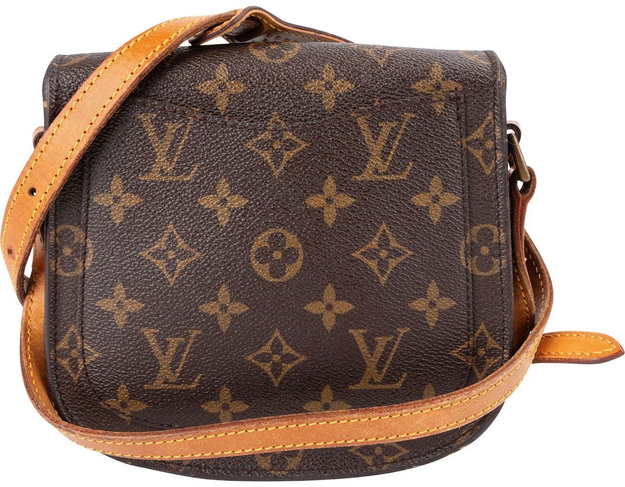 Louis Vuitton Monogram Canvas Saint Cloud PM Crossbody Bag Bruin