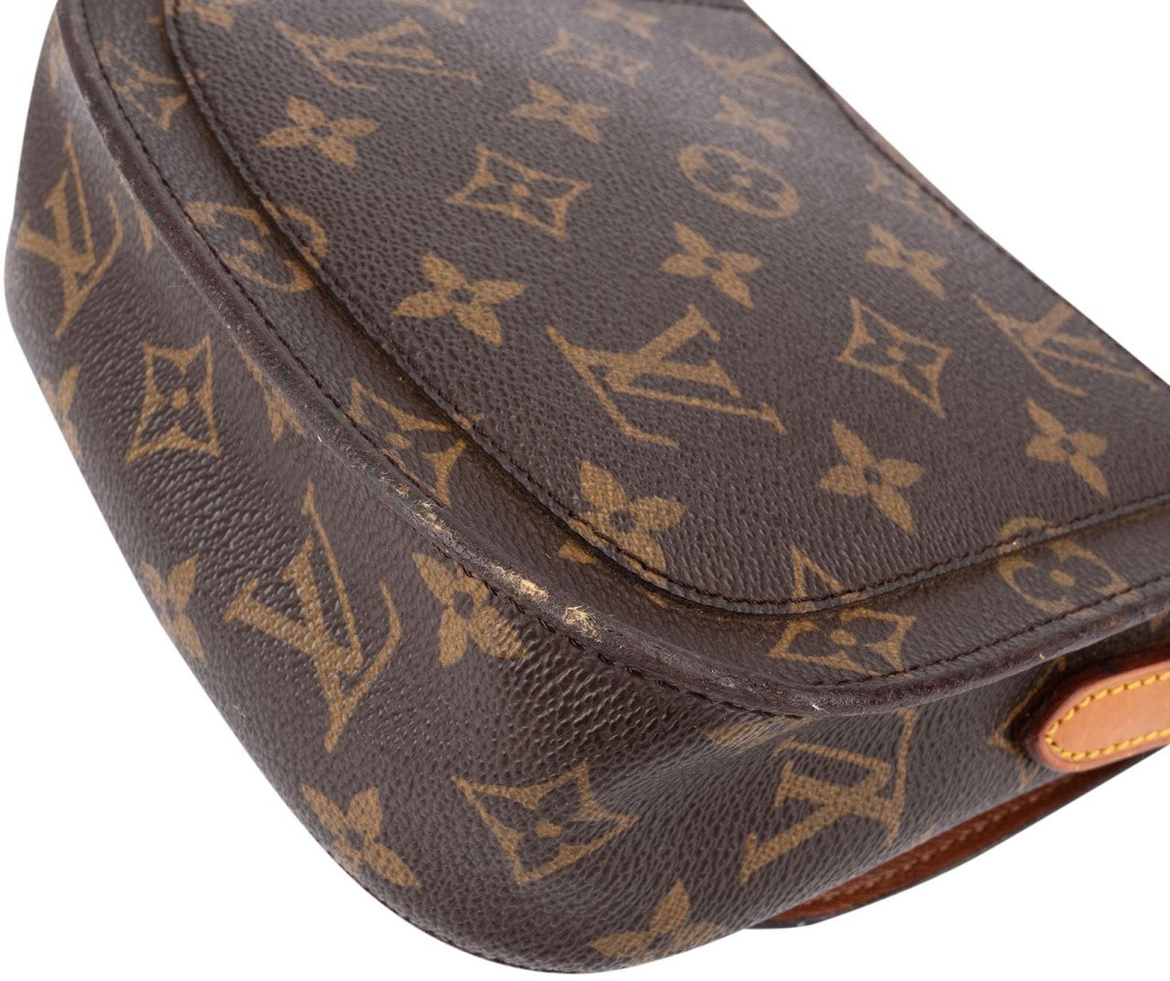 Louis Vuitton Monogram Canvas Saint Cloud PM Crossbody Bag Bruin