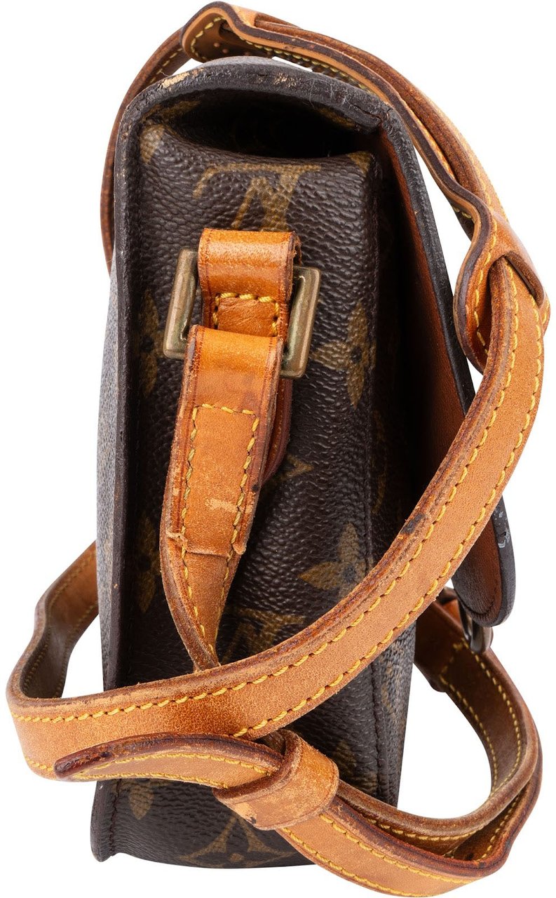 Louis Vuitton Monogram Canvas Saint Cloud PM Crossbody Bag Bruin