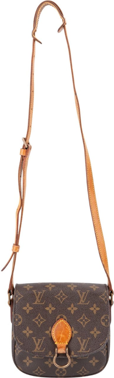 Louis Vuitton Monogram Canvas Saint Cloud PM Crossbody Bag Bruin