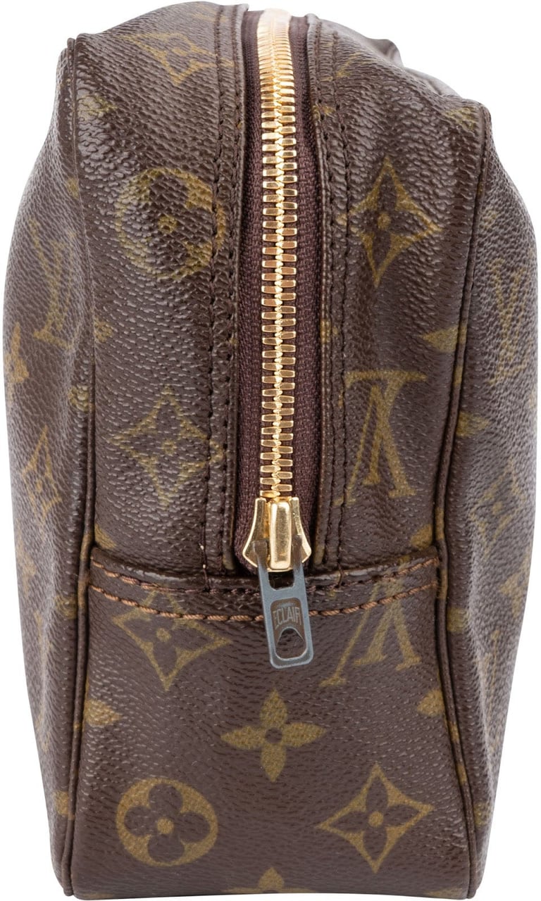 Louis Vuitton Monogram Canvas Trousse Toilette 28 Clutch Bruin