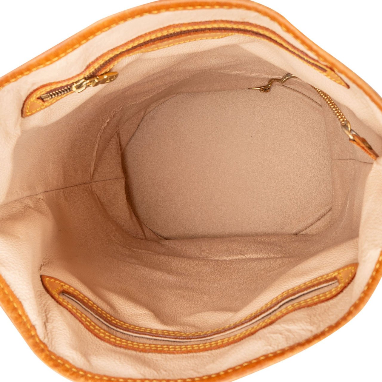 Louis Vuitton Monogram Canvas Bucket GM Shoulder Bag Bruin