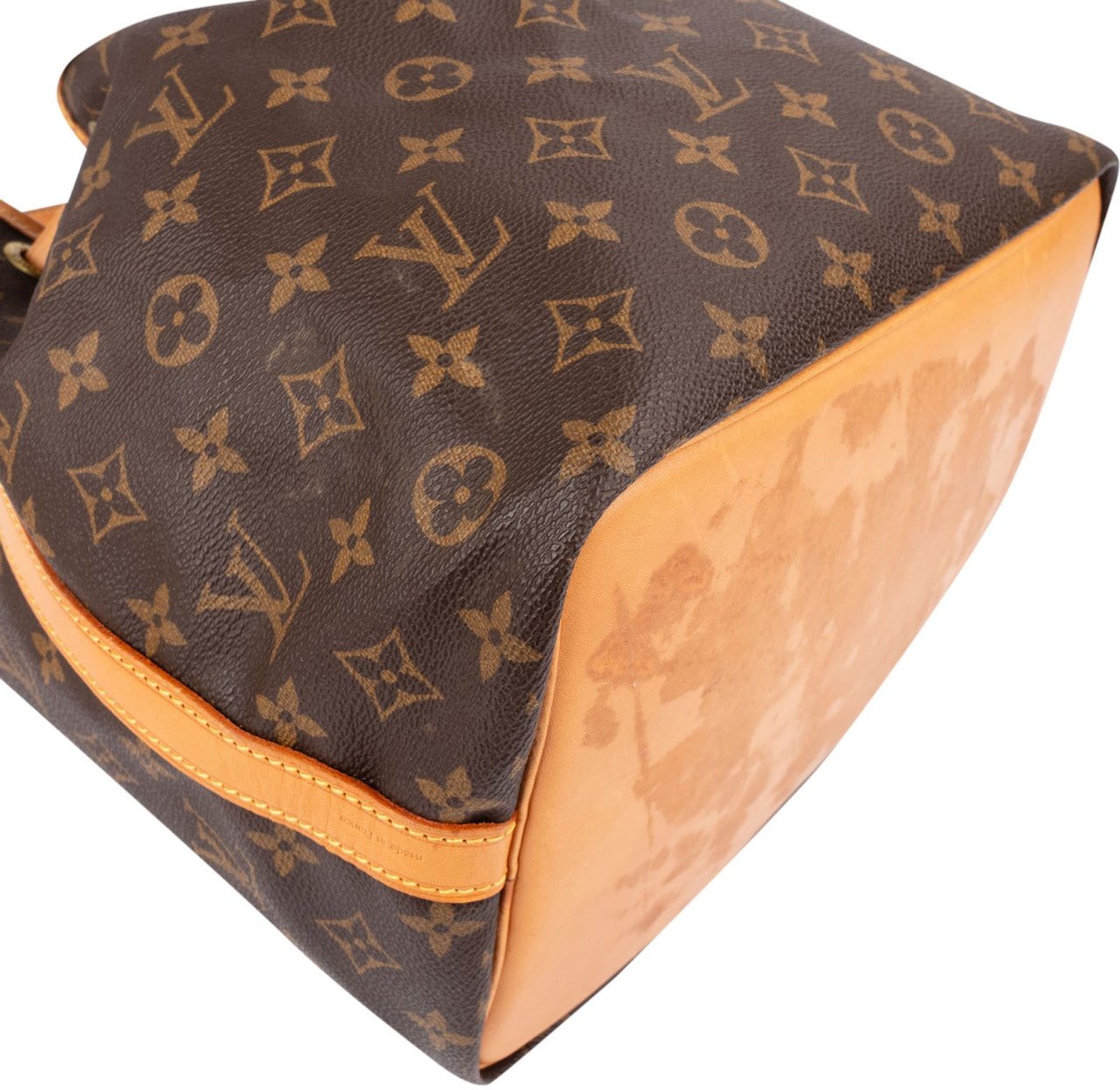 Louis Vuitton Monogram Canvas Sac Noé Petit Shoulder Bag Bruin