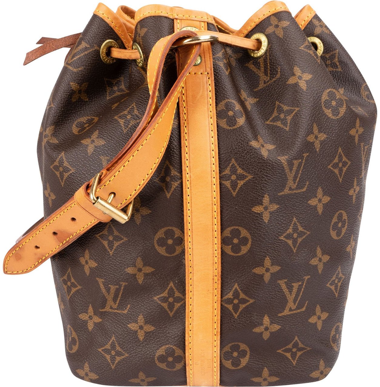 Louis Vuitton Monogram Canvas Sac Noé Petit Shoulder Bag Bruin