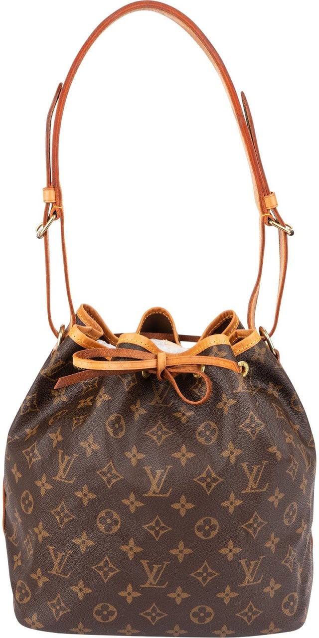Louis Vuitton Monogram Canvas Sac Noé Petit Shoulder Bag Bruin