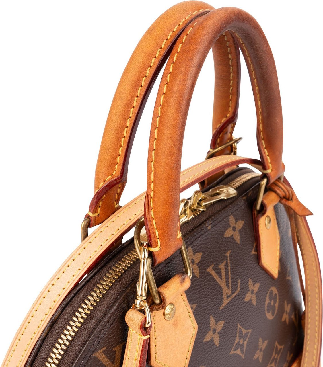Louis Vuitton Monogram Canvas Alma BB Bandoulière Handbag Bruin