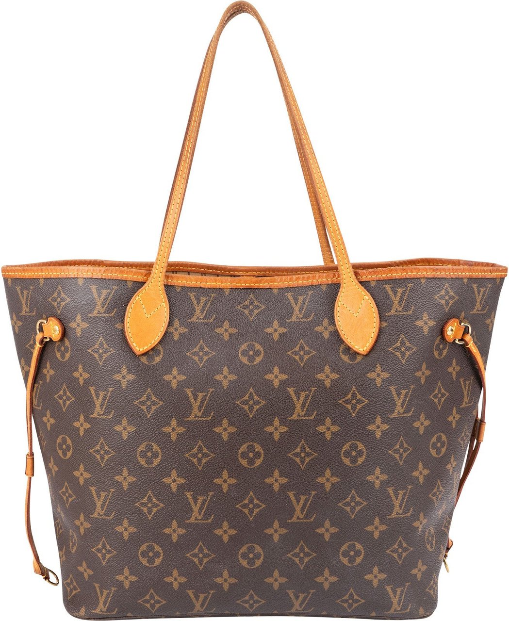 Louis Vuitton Monogram Canvas Neverfull MM Shoulder Bag Bruin