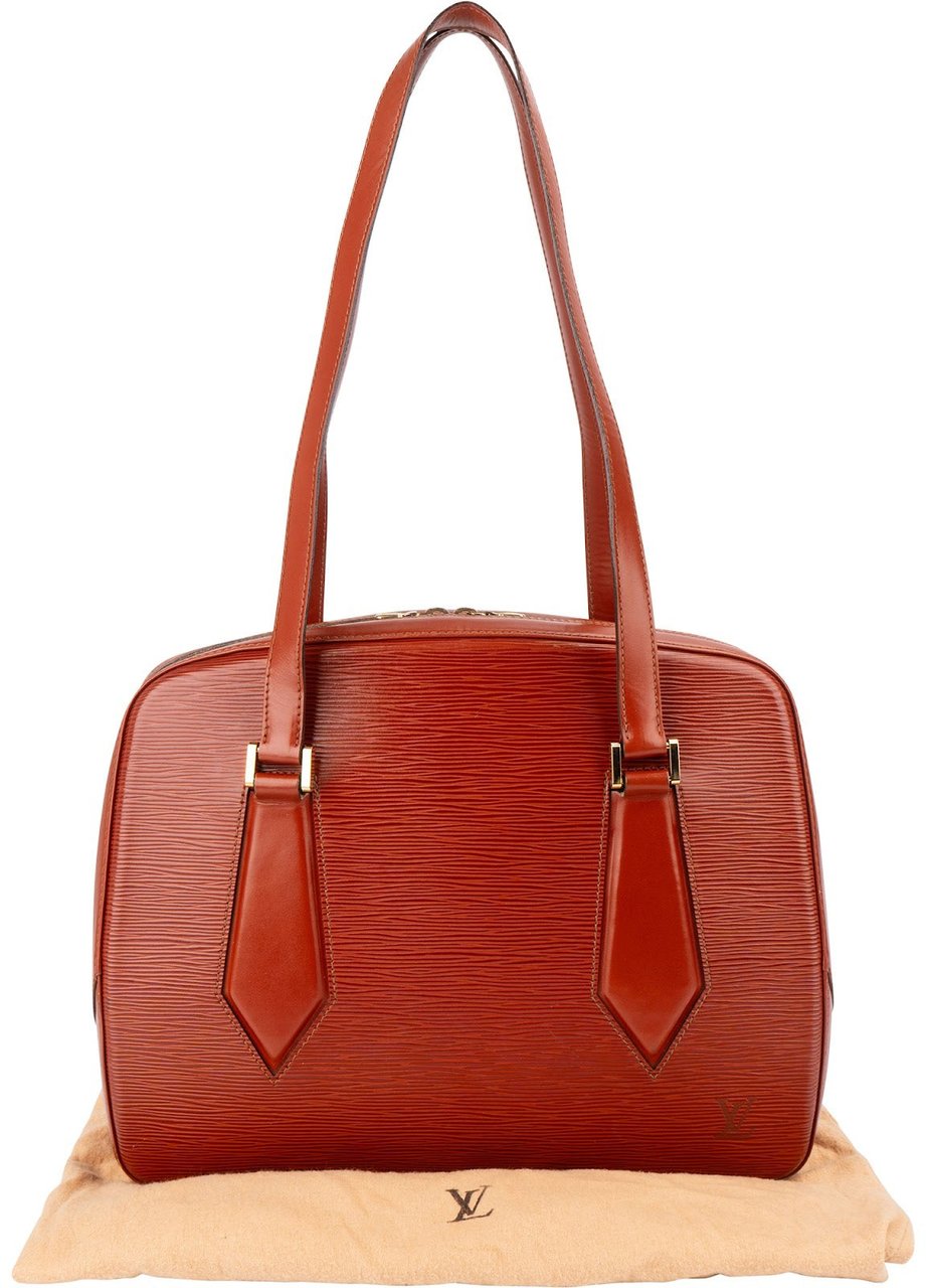 Louis Vuitton Kenyan Fawn Epi Leather Voltaire Shoulder Bag Divers