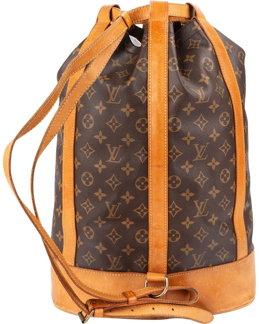 Louis Vuitton Monogram Canvas Randonnee GM Backpack Shoulder Bag Bruin