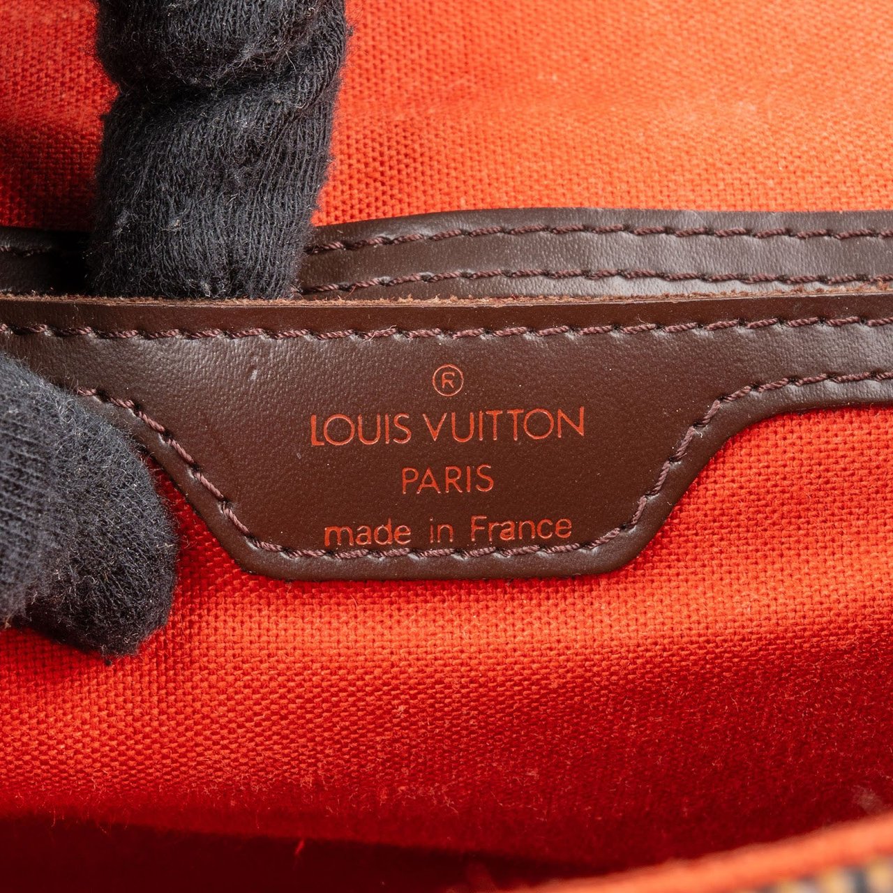 Louis Vuitton Monogram Damier Ebene Canvas Soho Centenaire Backpack Bruin