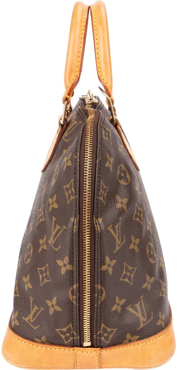 Louis Vuitton Monogram Canvas Alma PM Handbag Bruin