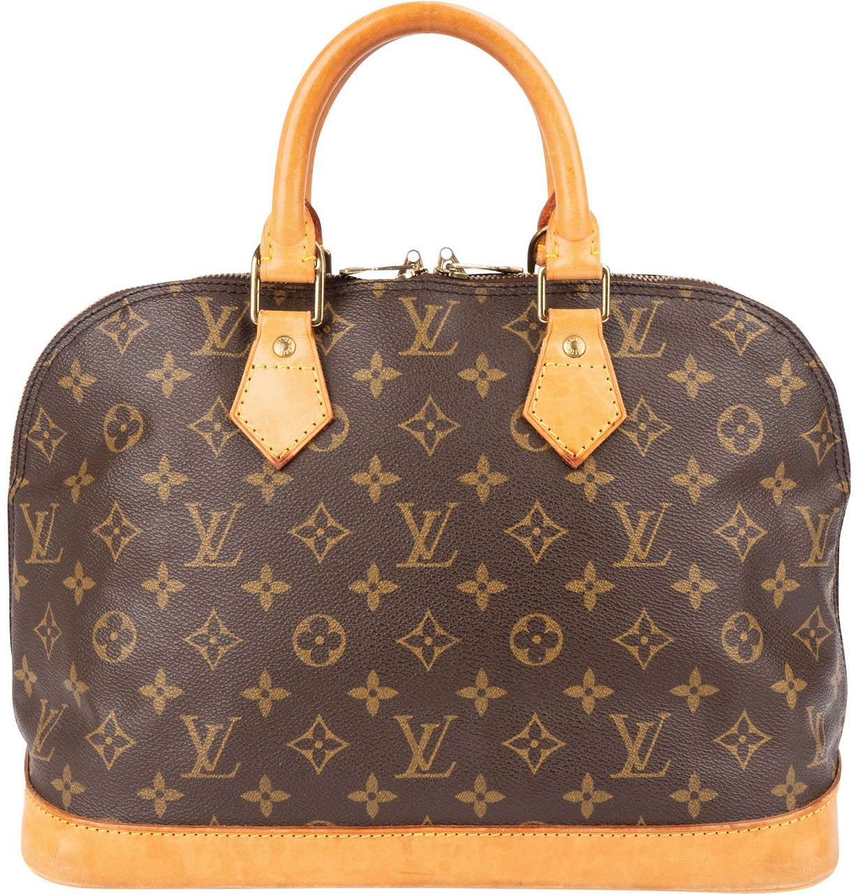Louis Vuitton Monogram Canvas Alma PM Handbag Bruin