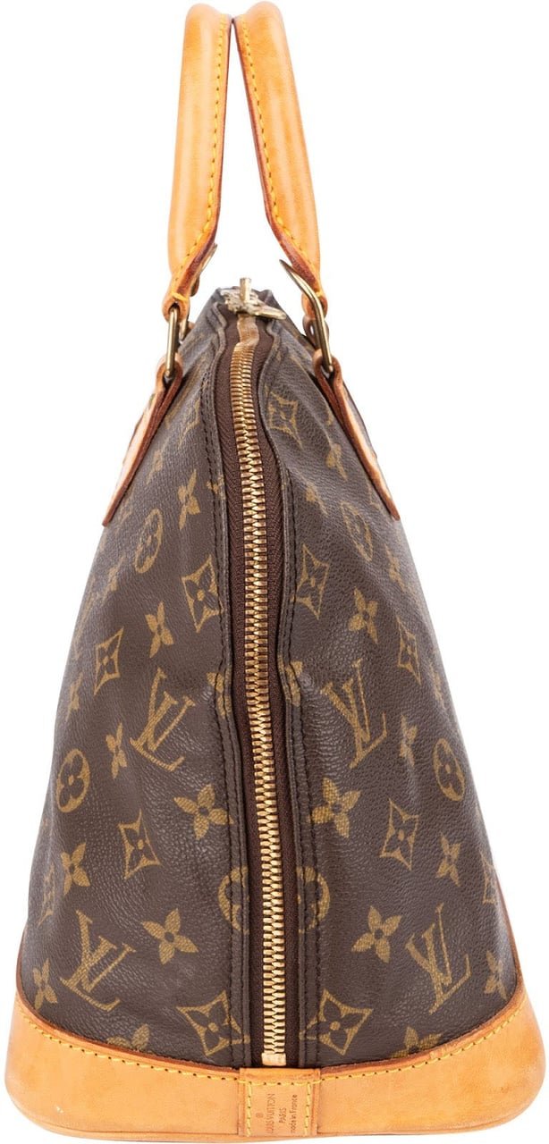 Louis Vuitton Monogram Canvas Alma PM Handbag Bruin