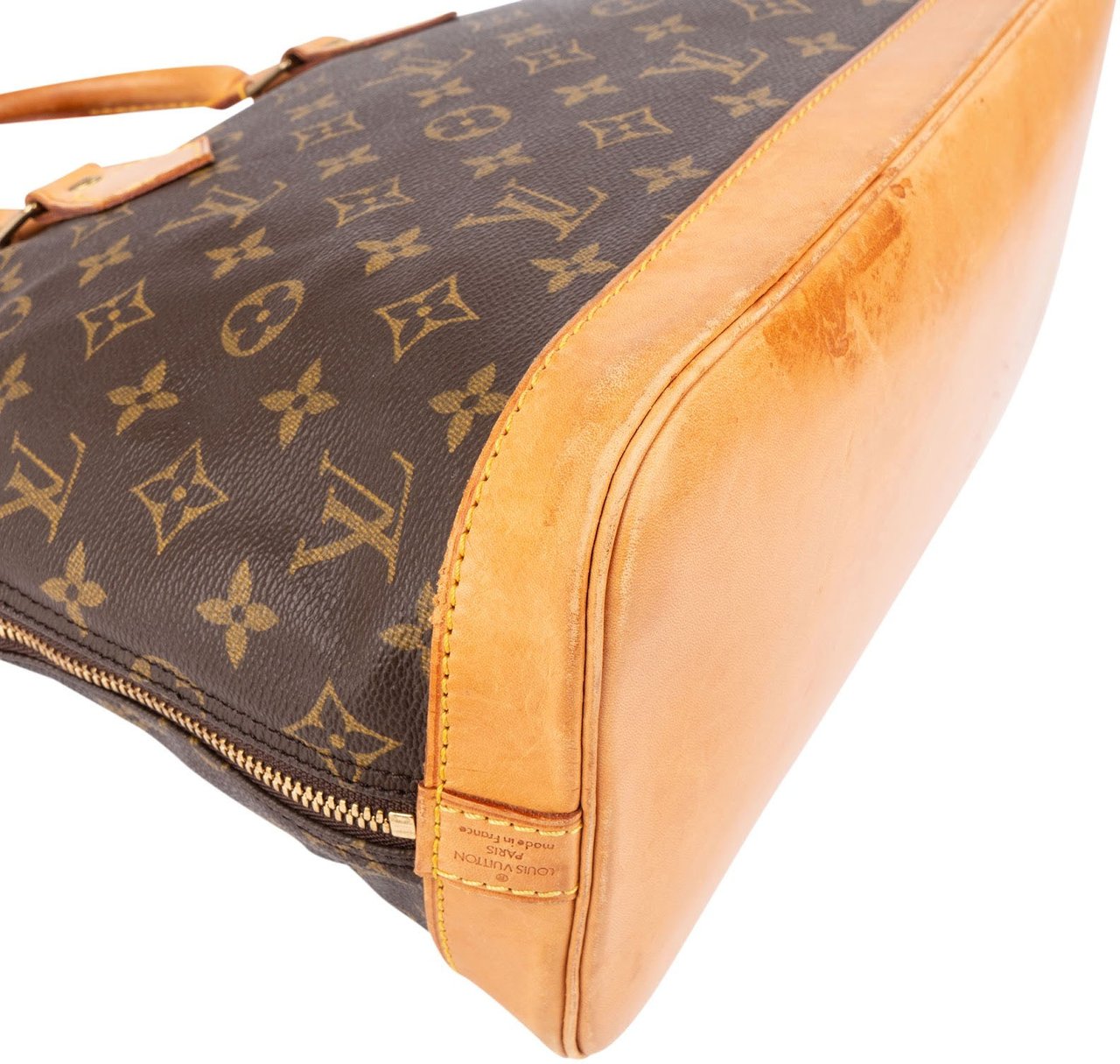 Louis Vuitton Monogram Canvas Alma PM Handbag Bruin