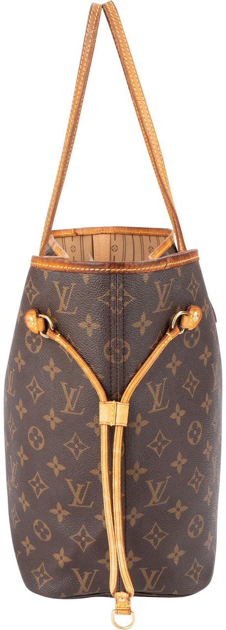Louis Vuitton Monogram Canvas Neverfull MM Shoulder Bag Bruin