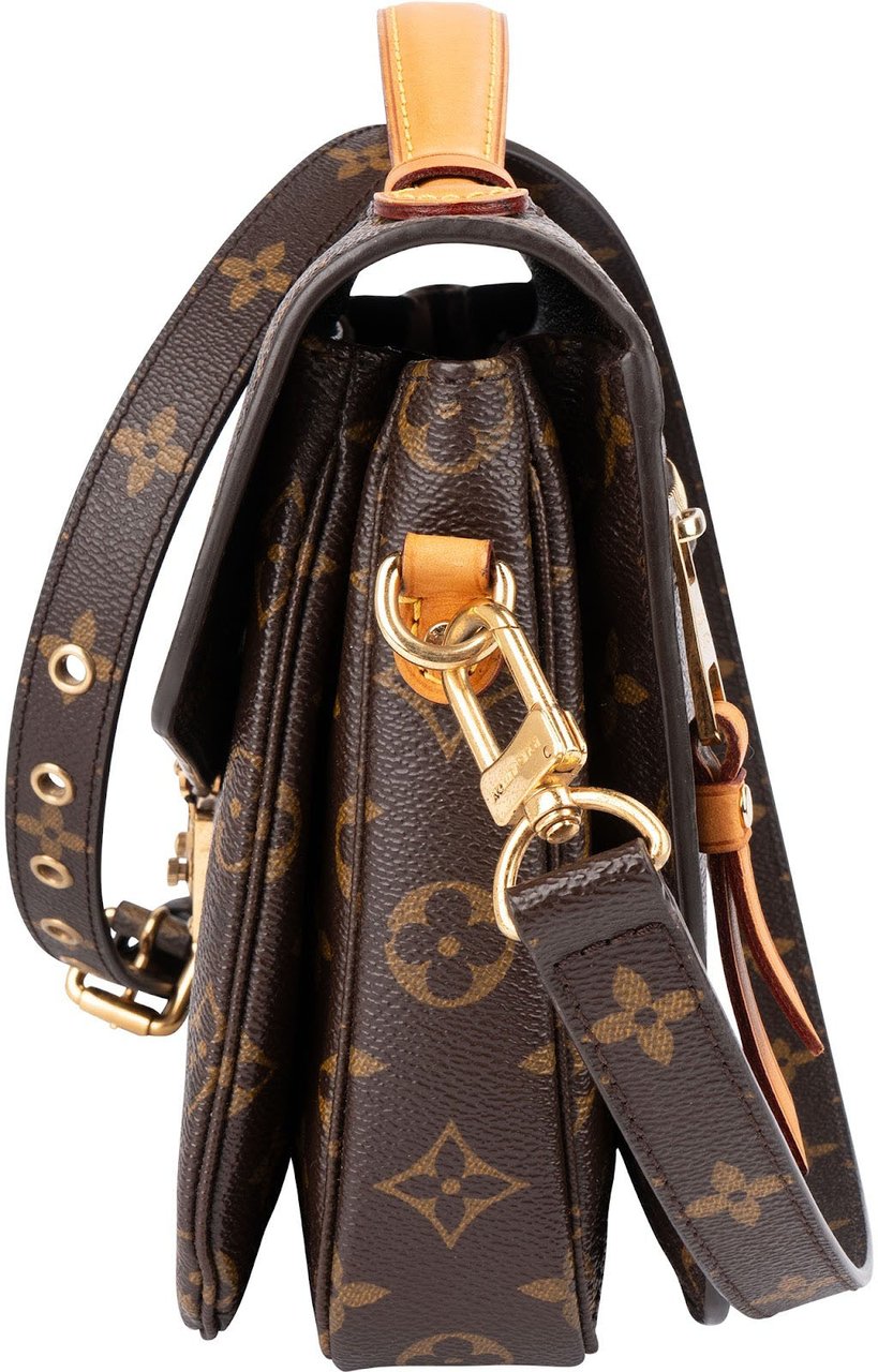 Louis Vuitton Monogram Canvas Métis Crossbody Handbag Bruin