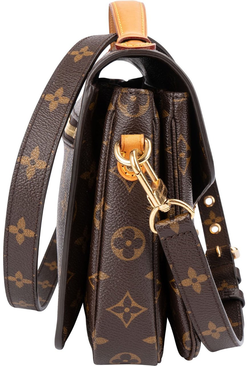 Louis Vuitton Monogram Canvas Métis Crossbody Handbag Bruin