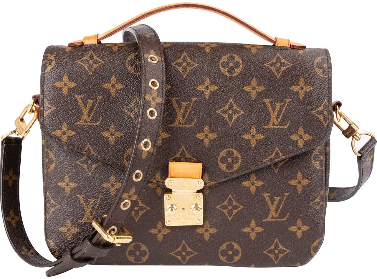 Louis Vuitton Monogram Canvas Métis Crossbody Handbag Bruin