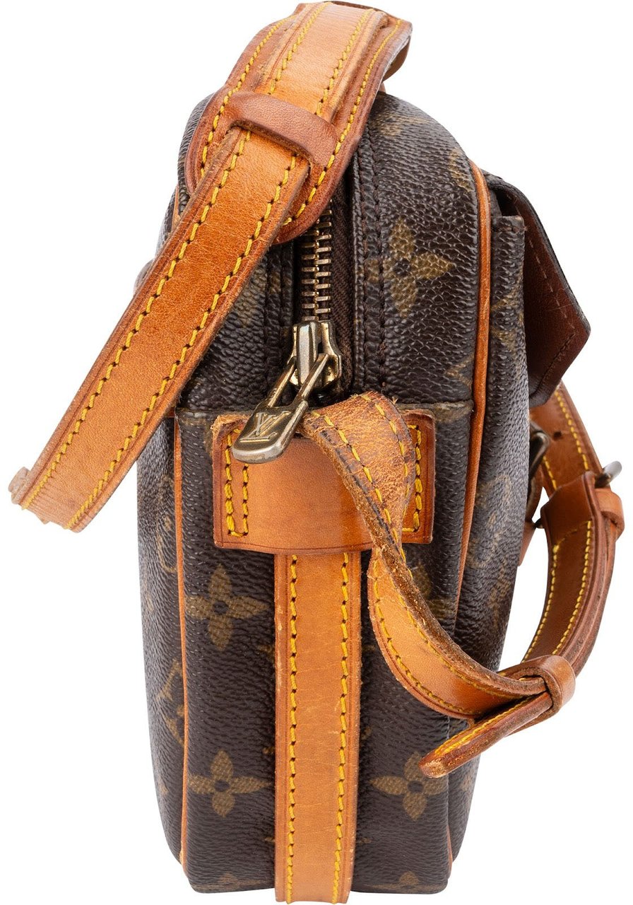 Louis Vuitton Monogram Canvas Jeune Fille MM Crossbody Bag Bruin