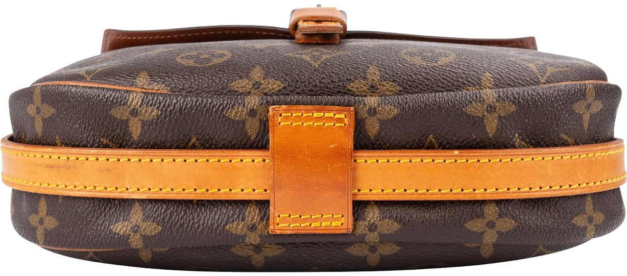 Louis Vuitton Monogram Canvas Jeune Fille MM Crossbody Bag Bruin