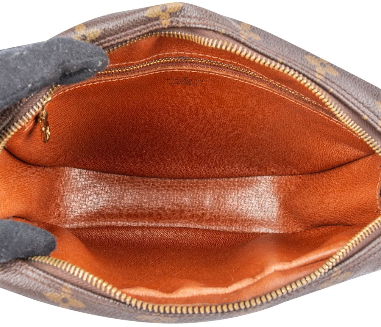 Louis Vuitton Monogram Canvas Jeune Fille MM Crossbody Bag Bruin