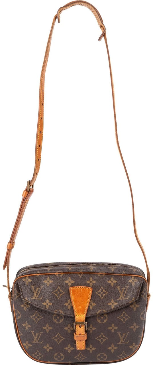 Louis Vuitton Monogram Canvas Jeune Fille MM Crossbody Bag Bruin