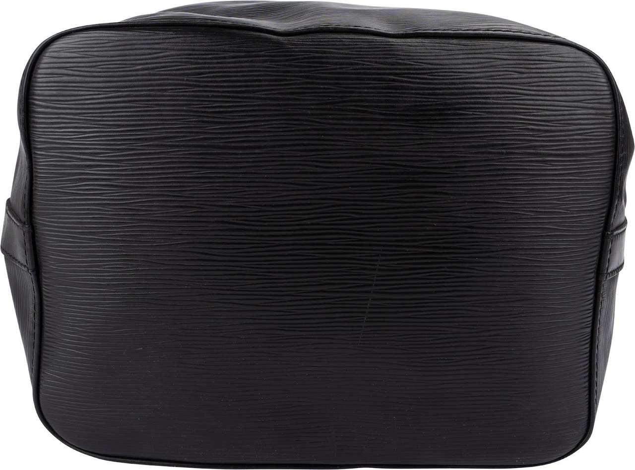 Louis Vuitton Noir Epi Leather Sac Noé Petit Shoulder Bag Zwart