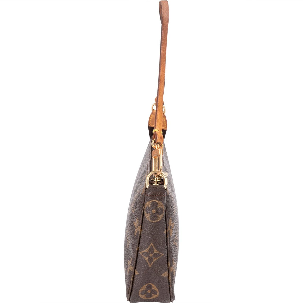 Louis Vuitton Monogram Canvas Pochette Accessoires Handbag Bruin