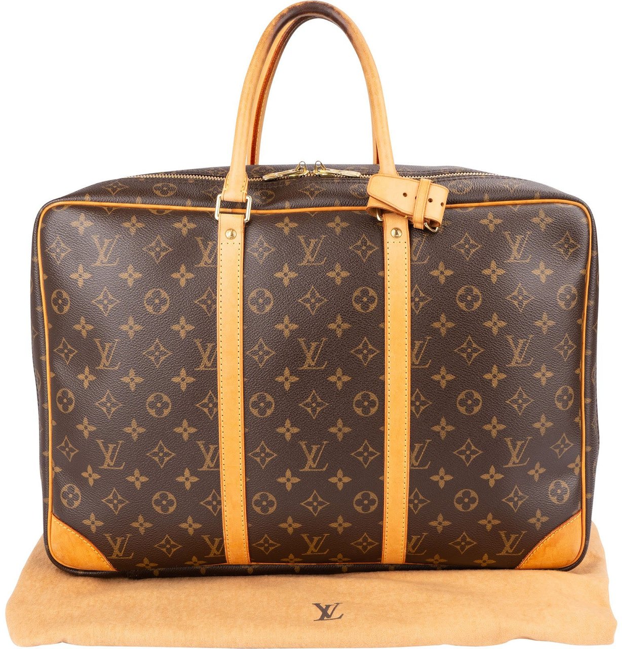 Louis Vuitton Monogram Canvas Sirius 45 Travel Bag Bruin