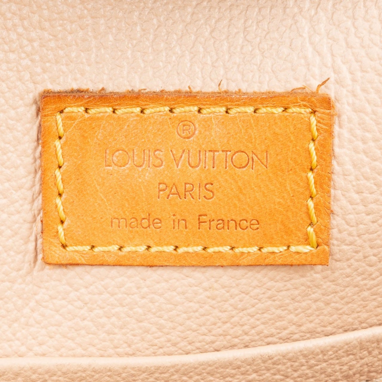 Louis Vuitton Monogram Canvas Sac Plat Handbag Bruin