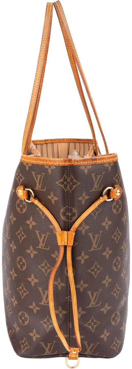 Louis Vuitton Monogram Canvas Neverfull MM Shoulder Bag Bruin