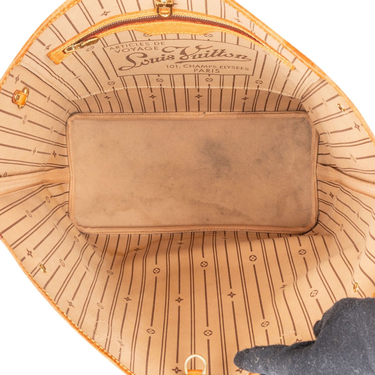 Louis Vuitton Monogram Canvas Neverfull MM Shoulder Bag Bruin