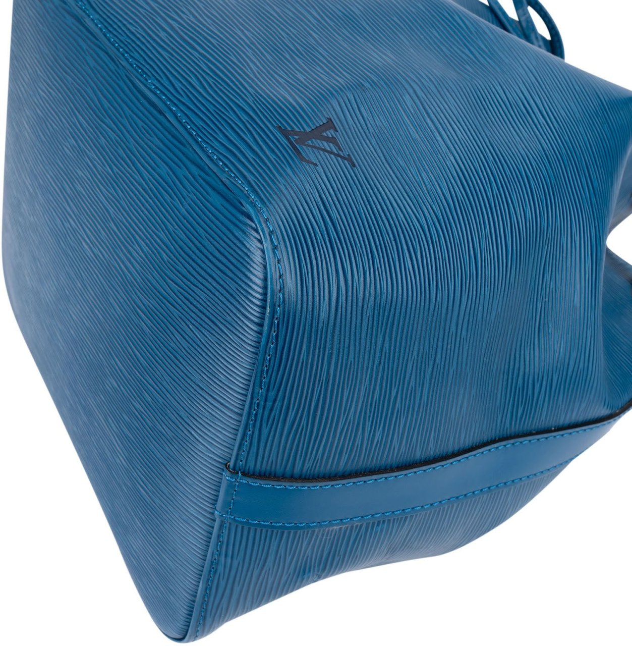 Louis Vuitton Blue Epi Leather Sac Noé Petit Shoulder Bag Blauw