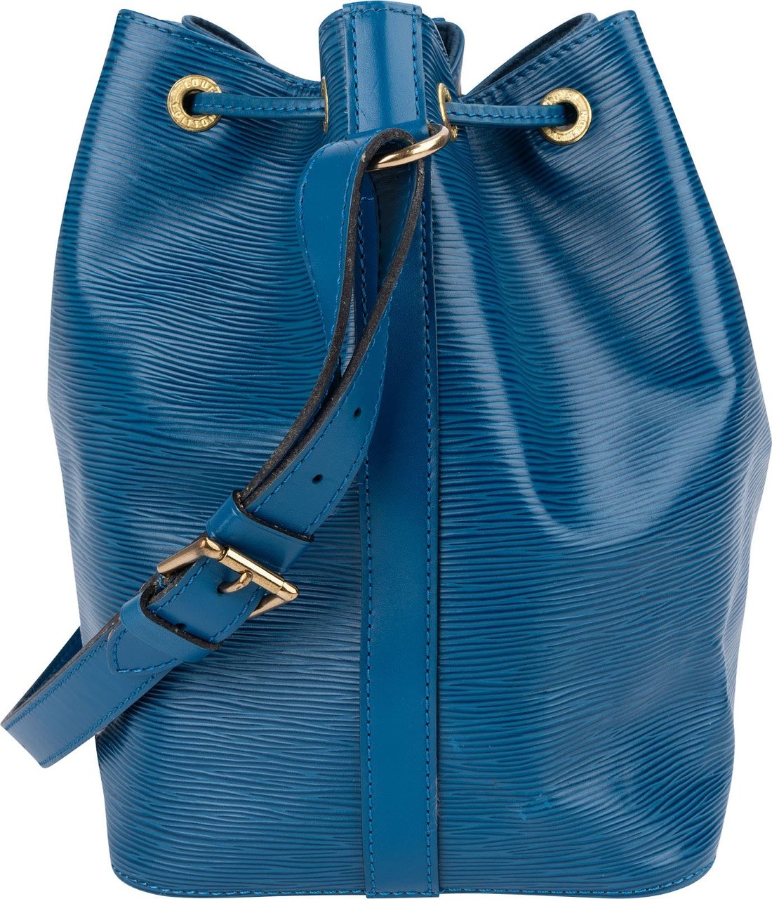 Louis Vuitton Blue Epi Leather Sac Noé Petit Shoulder Bag Blauw