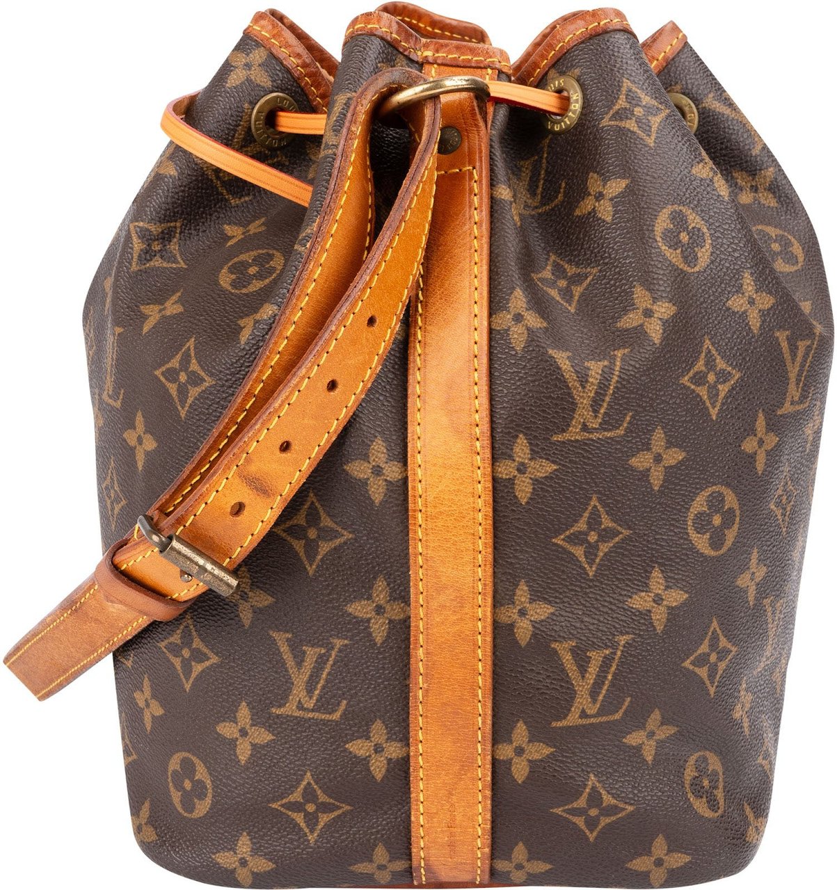 Louis Vuitton Monogram Canvas Sac Noé Petit Shoulder Bag Bruin