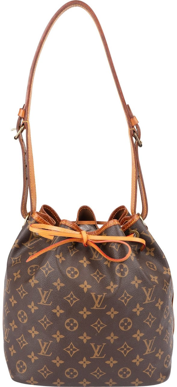 Louis Vuitton Monogram Canvas Sac Noé Petit Shoulder Bag Bruin