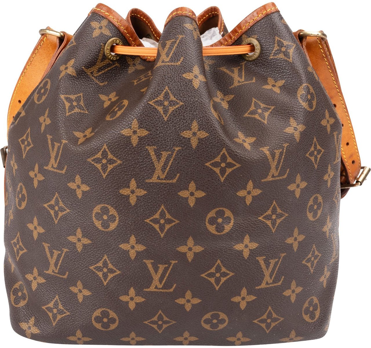 Louis Vuitton Monogram Canvas Sac Noé Petit Shoulder Bag Bruin
