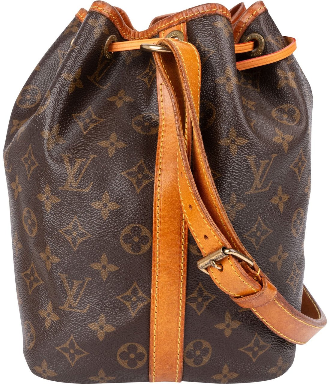 Louis Vuitton Monogram Canvas Sac Noé Petit Shoulder Bag Bruin