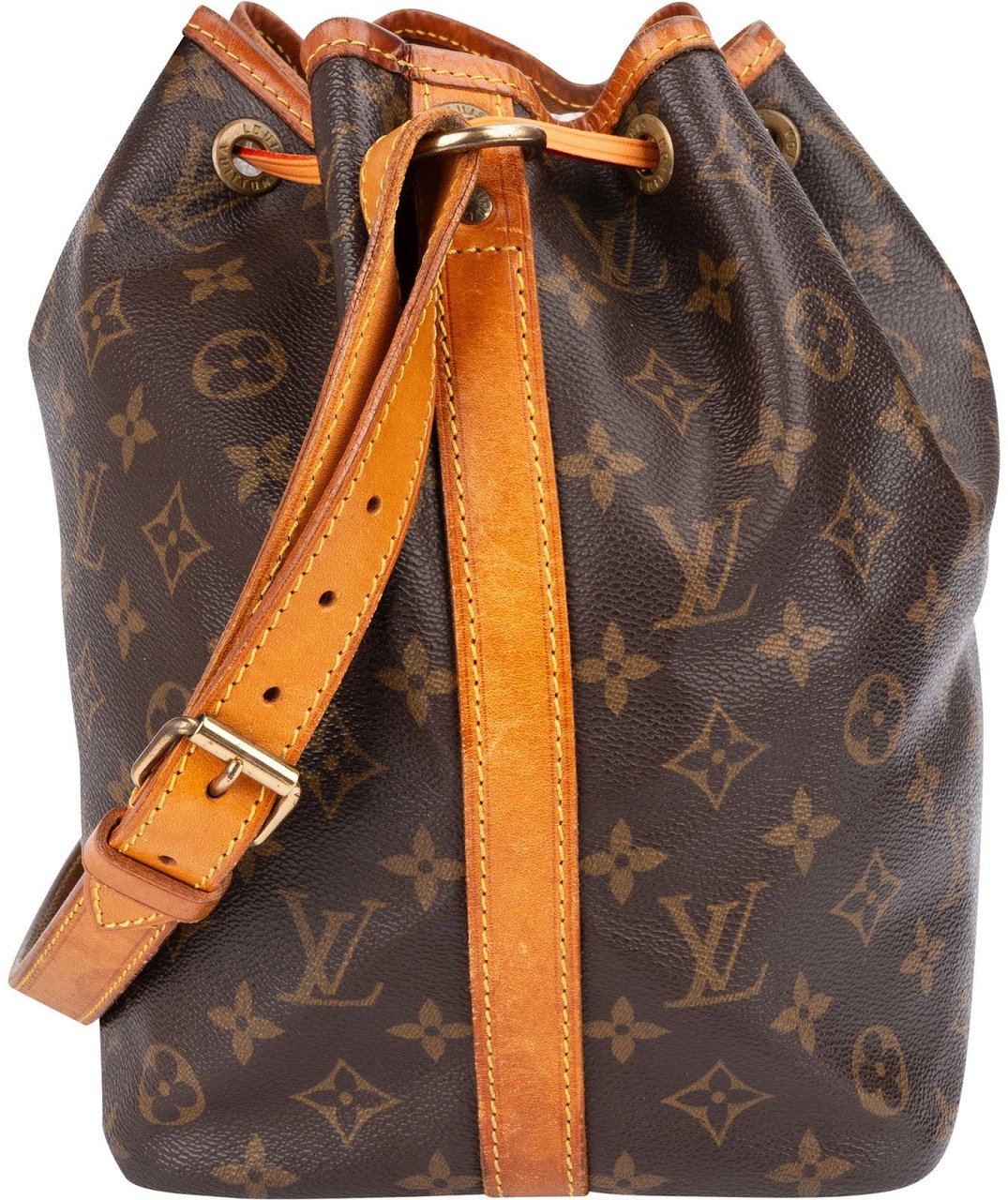 Louis Vuitton Monogram Canvas Sac Noé Petit Shoulder Bag Bruin