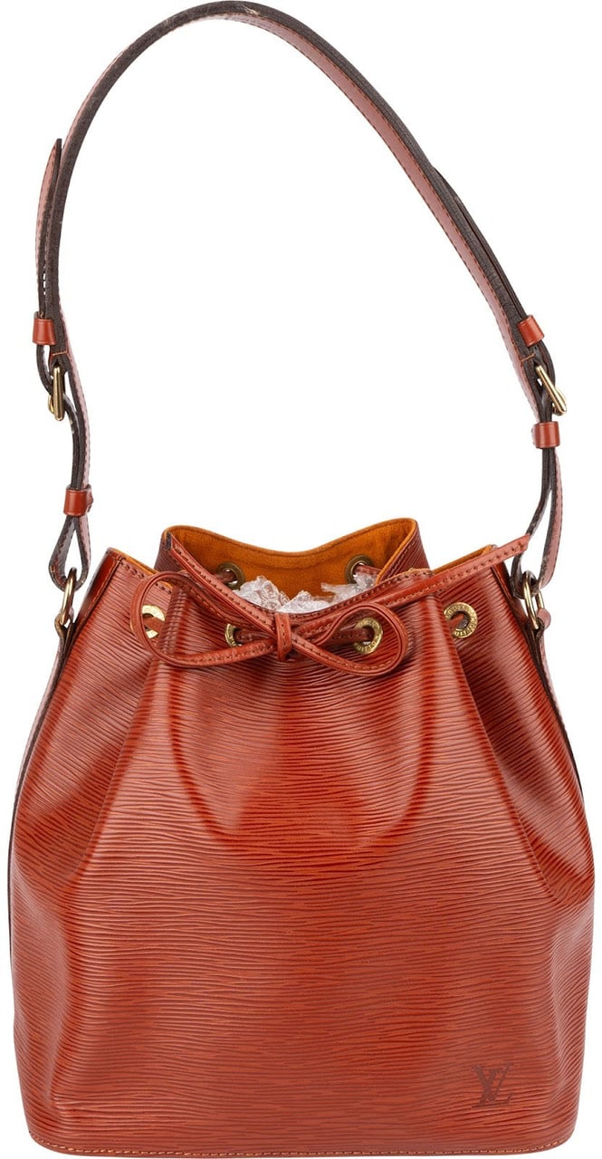 Louis Vuitton Kenyan Fawn Epi Leather Sac Noé Petit Shoulder Bag Bruin