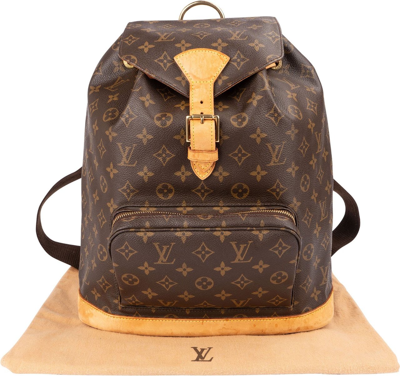 Louis Vuitton Monogram Canvas Montsouris GM Backpack Bruin