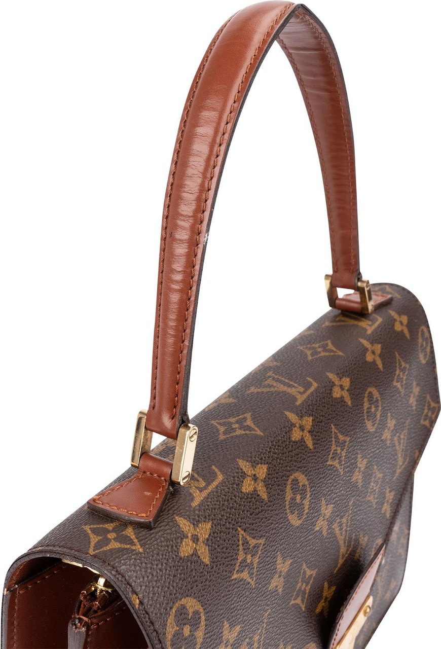 Louis Vuitton Monogram Canvas Concorde Handbag Bruin